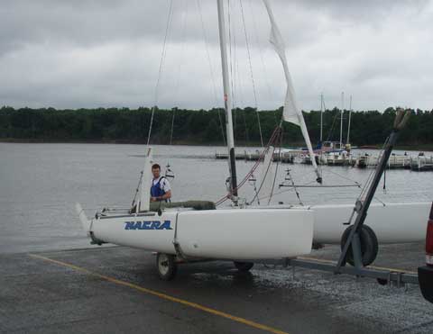 Nacra 5.5 sloop, 1996 sailboat