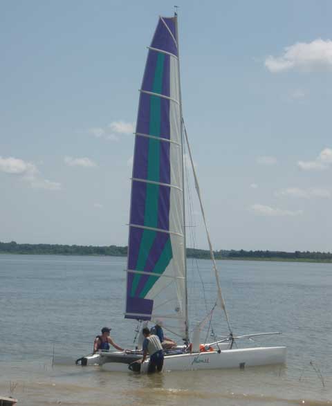 Nacra 5.5 sloop, 1996 sailboat