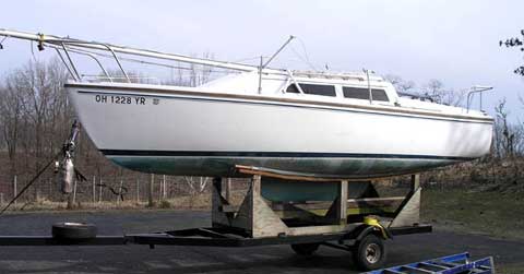 Catalina 22, 1986, New Philadelphia, Ohio sailboat for sale