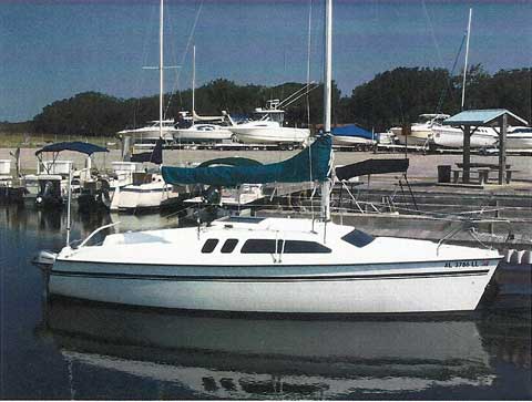 Hunter 235 sailboat