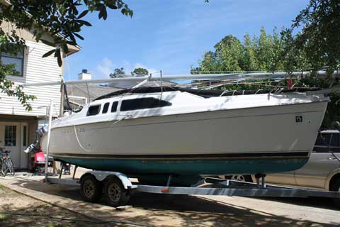 Hunter 260 sailboat