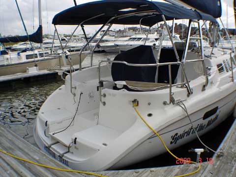 Hunter 340 sailboat