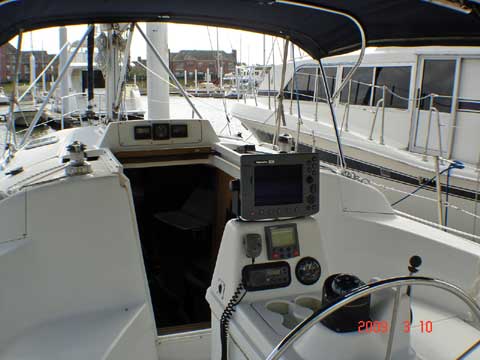 Hunter 340 sailboat