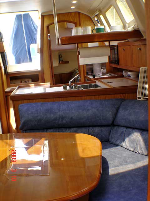 Hunter 340 sailboat