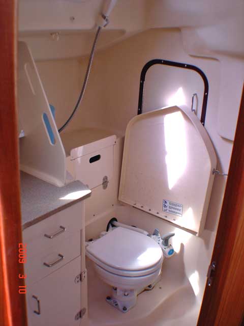 Hunter 340 sailboat