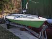 1974 Laser sailboat