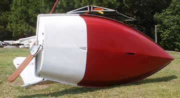197? Laser sailboat