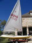 1978 Laser sailboat