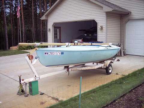 Lido 14 sailboat