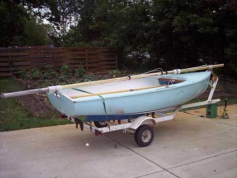 Lido 14 sailboat