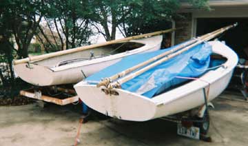 1970's Lido 14s sailboat