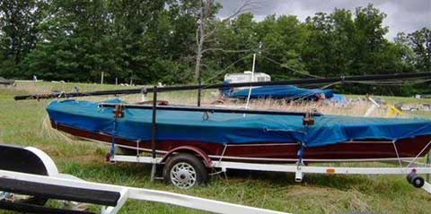 Lightning sailboat