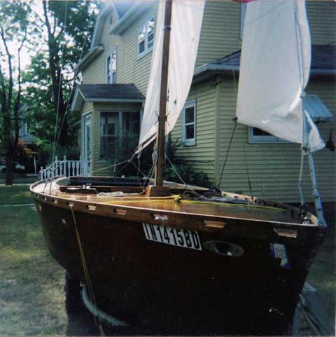 Lightning sailboat