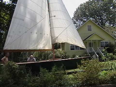 Lightning sailboat
