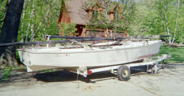 early 70's Lightning sailboat