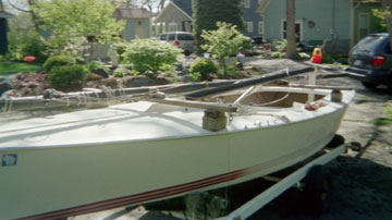 early 70's Lightning sailboat