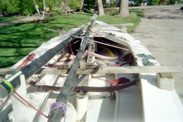 early 70's Lightning sailboat