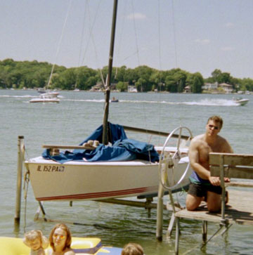 early 70's Lightning sailboat