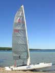 1995 Nacra 5.5 Uni sailboat
