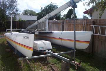 1988 Nacra 5.8 sailboat