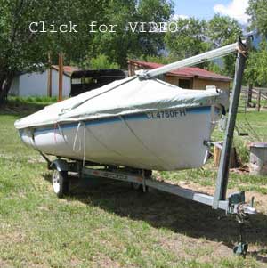 1987 Oday 17 sailboat