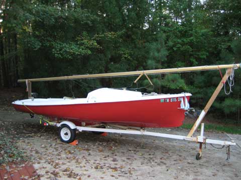 12-foot daysailer. Oday Daysailer II sailboat