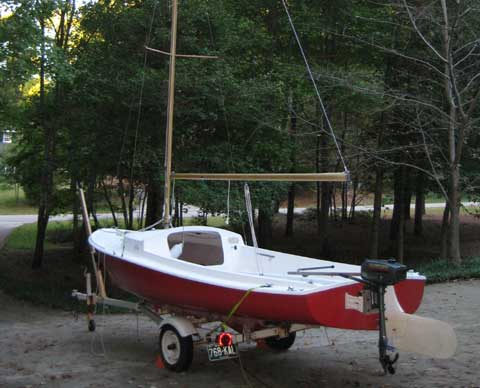 12-foot daysailer. Oday Daysailer II sailboat
