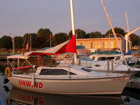 Oday 240 sailboat
