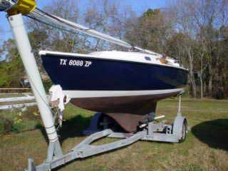 1962 Pearson Ensign 22 sailboat