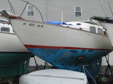 1961 Pearson Triton 28 sailboat