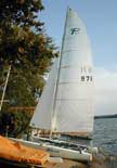1998 Prindle 18.2 sailboat
