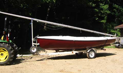 Rebel 16 sailboat