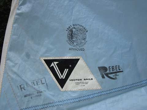 Rebel 16 sailboat