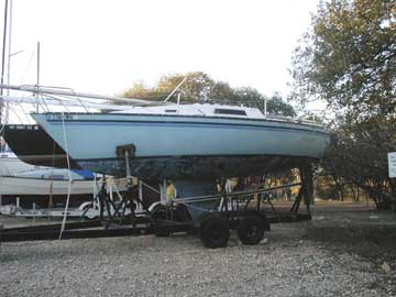 1982 San Juan 7.7 sailboat
