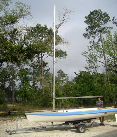 Vanguard 15 sailboat