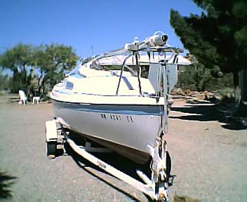 1975 Venture 21 sailboat