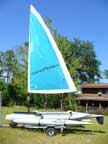 2000 Windrider 16 sailboat