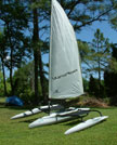 1997 Windrider 16 sailboat