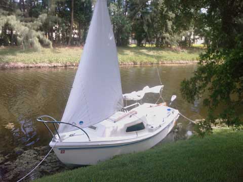  West Wight Potter 15 sailboat