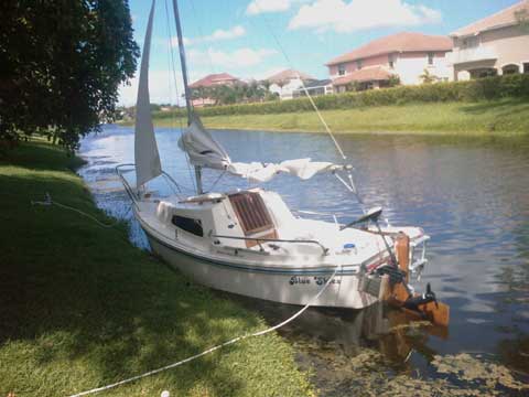  West Wight Potter 15 sailboat