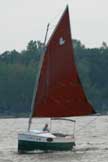 1986 PeepHen 14 sailboat
