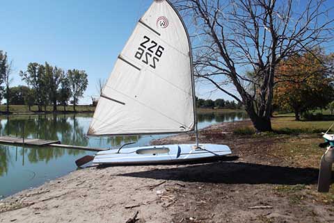 Sears sailboat, late sixties sailboat