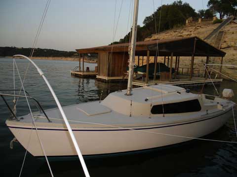 Catalina 22, 1981, Lake Travis, Austin, Texas sailboat