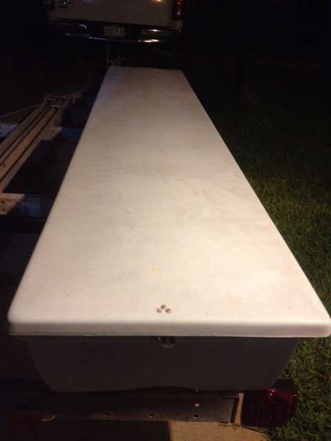 Catamaran sail box sailboat