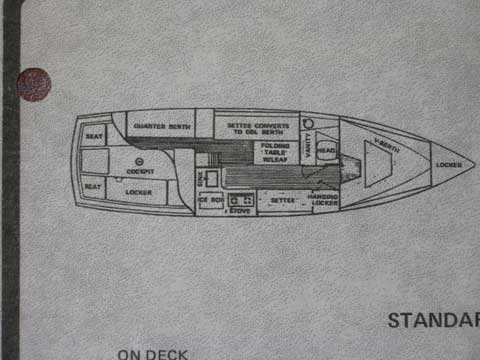 Clipper Marine, 32', 1972 sailboat