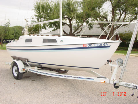 San Juan 21 swing keel, 1980, Oklahoma City, Oklahoma sailboat
