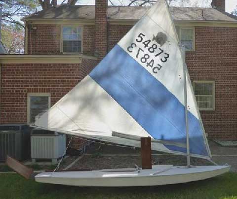 Sunfish pre-1971, Newport News, Virginia sailboat