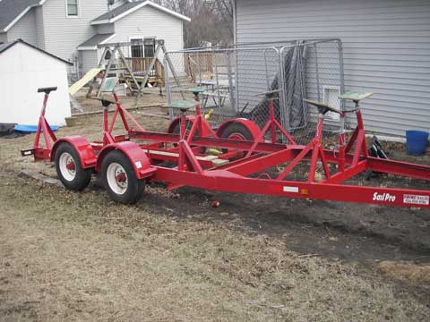 Viking Sailboat Trailer, 2009 sailboat