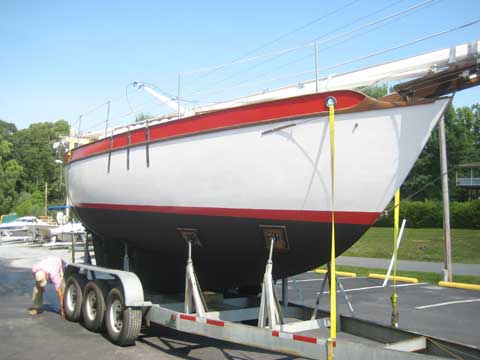 Westsail 28, and trailer, 1976, Lynchburg, Virginia sailboat