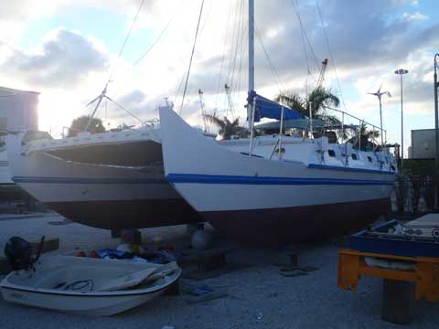 Wharrram Pahi 42 catamaran, 1995 sailboat